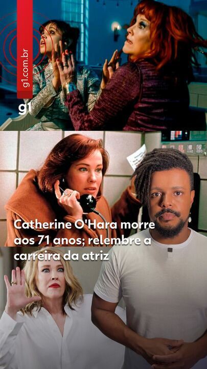 Catherine O’Hara morre aos 71 anos e deixa legado em cinema e televisão